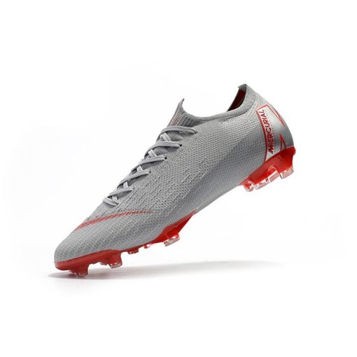 Nike Mercurial Vapor 12 Elite FG - Grijs Rood_4.jpg